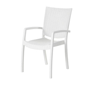 White Outdoor Chair